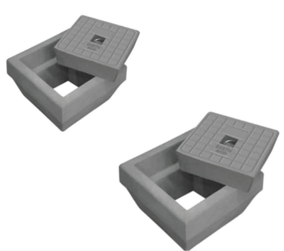 Concrete Earth Inspection Housing Pit